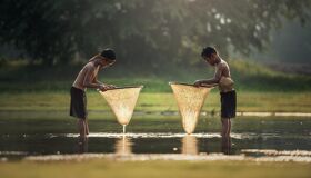 Begin your visa-prepared day with Laos’ tranquil ambiance